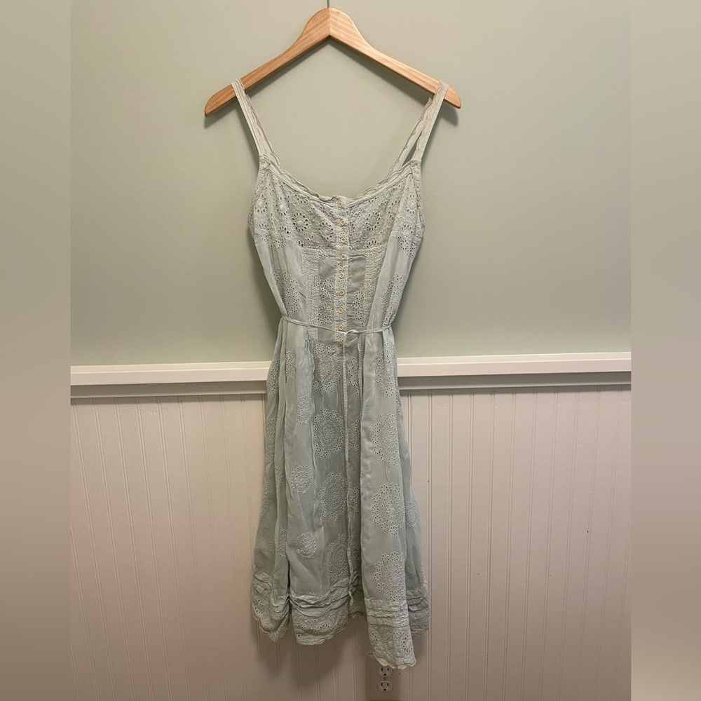 Johnny Was light blue sundress